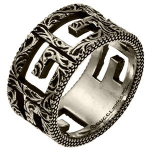 Gucci square g ring - Gem